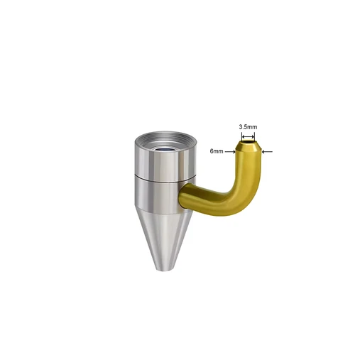 Imagen 2 del producto Accesorio de boquilla de aire con cubierta protectora de árbol láser para cabezal láser LT-80W-AA-PRO