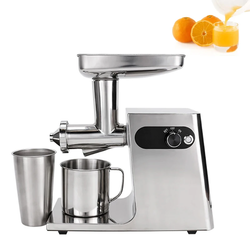 Slow Masticating Auger Juicer Fruit and Vegetable Low Speed Juice Extractor Compact Cold Press Juicer Machine