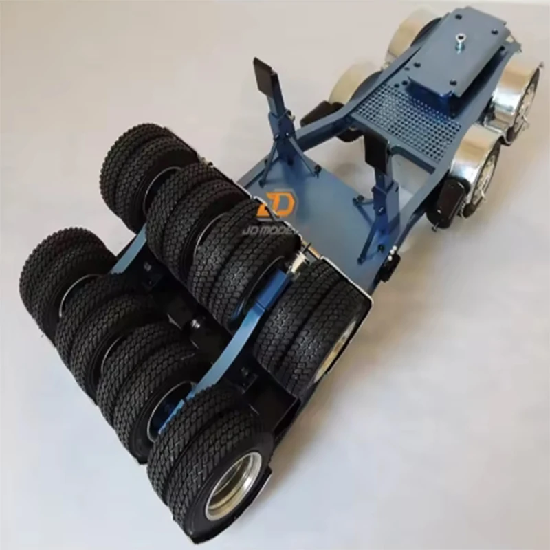 1/14 Maßstab JDM-9D RC Abschleppreifen 75mm Schmaler Reifen Abschleppwagen 1/14 für Tamiya RC LKW Anhänger Kipper Zubehör – Detail 12