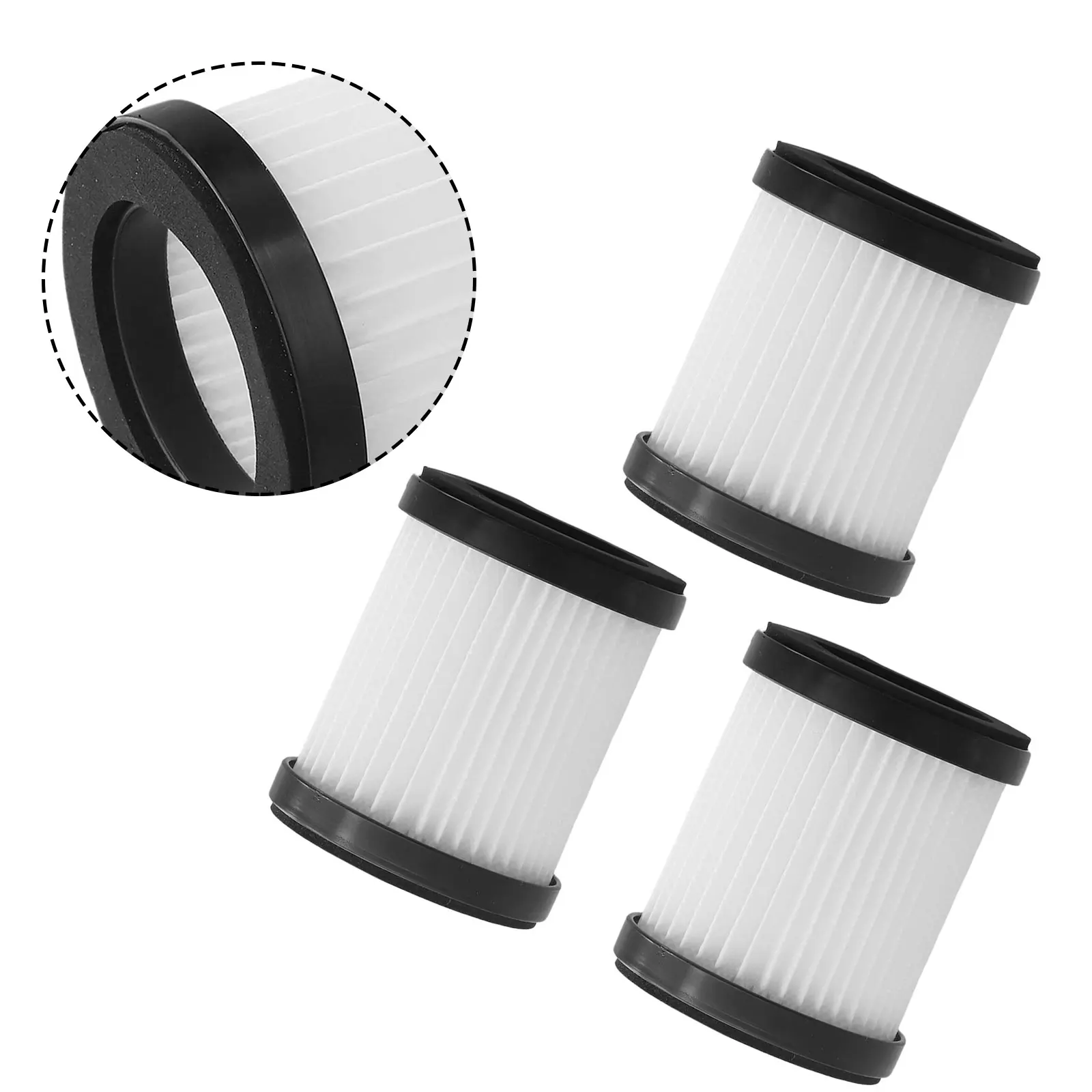 3X Dust Collection Hight Efficieny Filter For H50 Wireless Vacuum Cleaner Sweeper Robot Cleaning Accessories