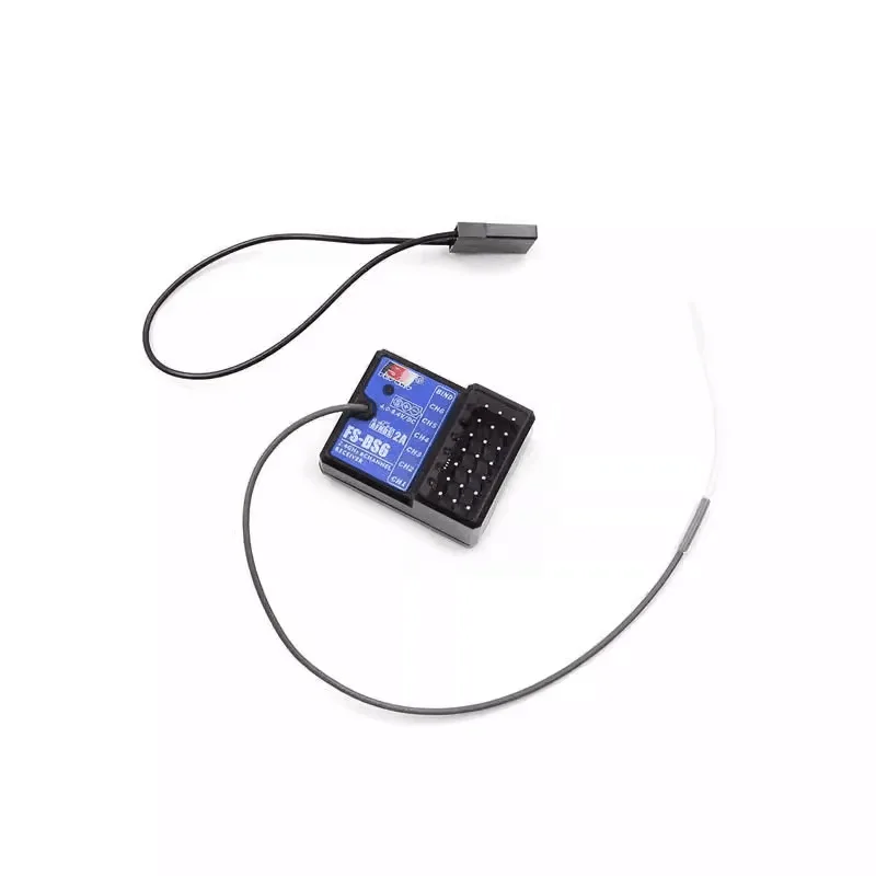 

2PCS GT5 remote control standard receiver FS-BS6 6 channel receiver including gyroscope stabilization system
