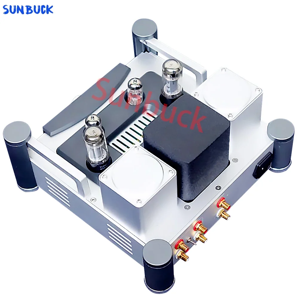 12AX7 6V6X2 E400 シングルエンド クラス A チューブ プリアンプ チューブ ヘッドフォン アンプは、HD800 T1 およびその他のヘッドフォンに適しています。