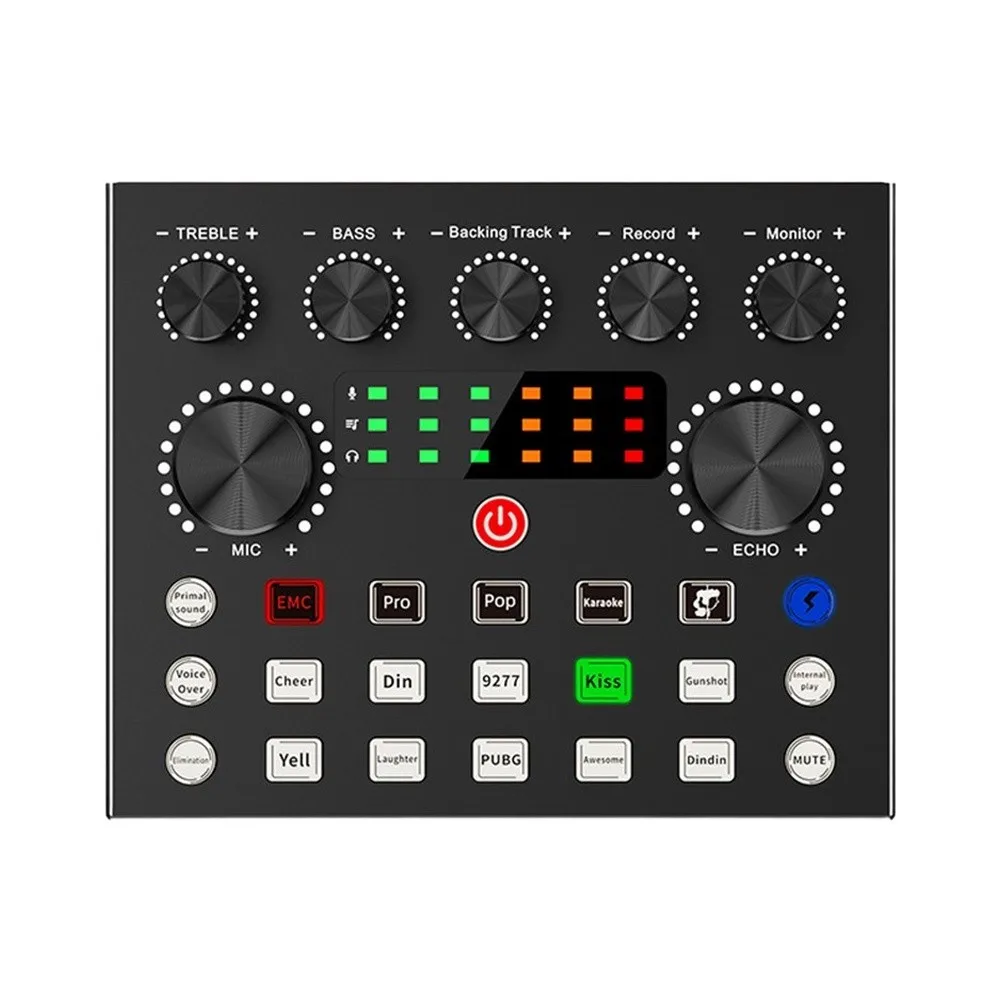 V8S Card Sound Card 20h-20khz English Version Imported Dual for dsp Intelligent for dodge Interesting Modes Mount