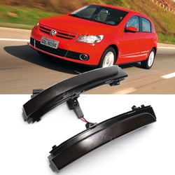 For SpaceFox Volkswagen Focus GOL G5 G6 G7 Polo Golf MK 4.5 Wind Sloop Passat CrossFox  Rear View Mirror LED Dynamic Turn Signal