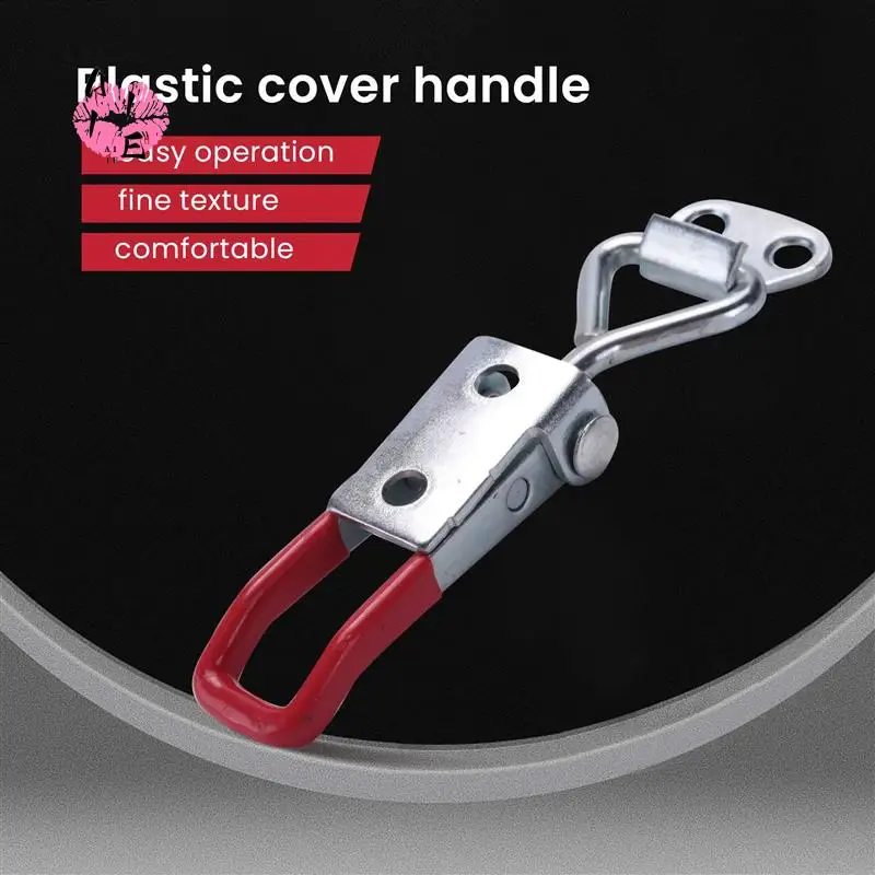 A11E-20 Pack Adjustable Toggle Latch Clamp 4001, 330 Lbs Holding Capacity, Heavy Duty Quick Release Pull Latch Toggle Clamp