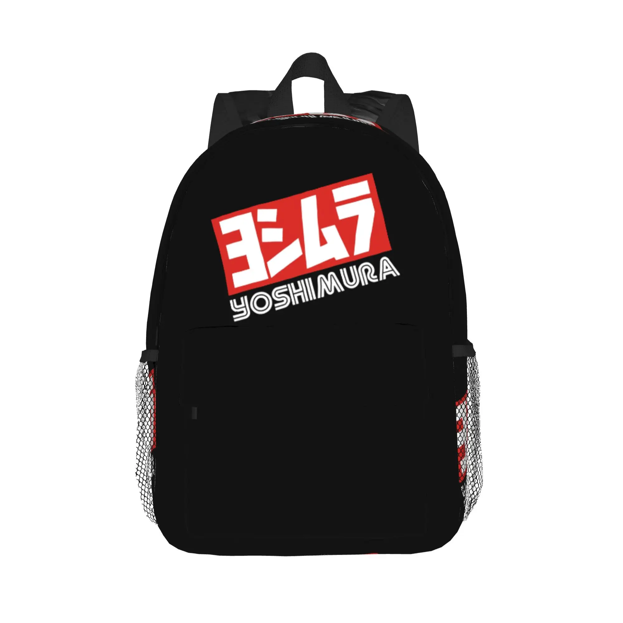 Yoshimura Japanese Motorcycle Exhaust Backpack Hot Sale Daypack Boys Girls BookBag Shoulder Bags for Men Women School Bag