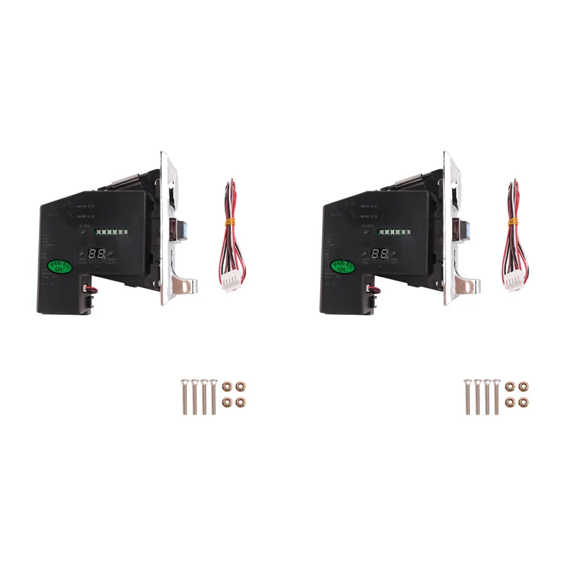 

B68C 2X Multi Coin Acceptor Selector For Mechanism Vending Machine Mech Arcade Game