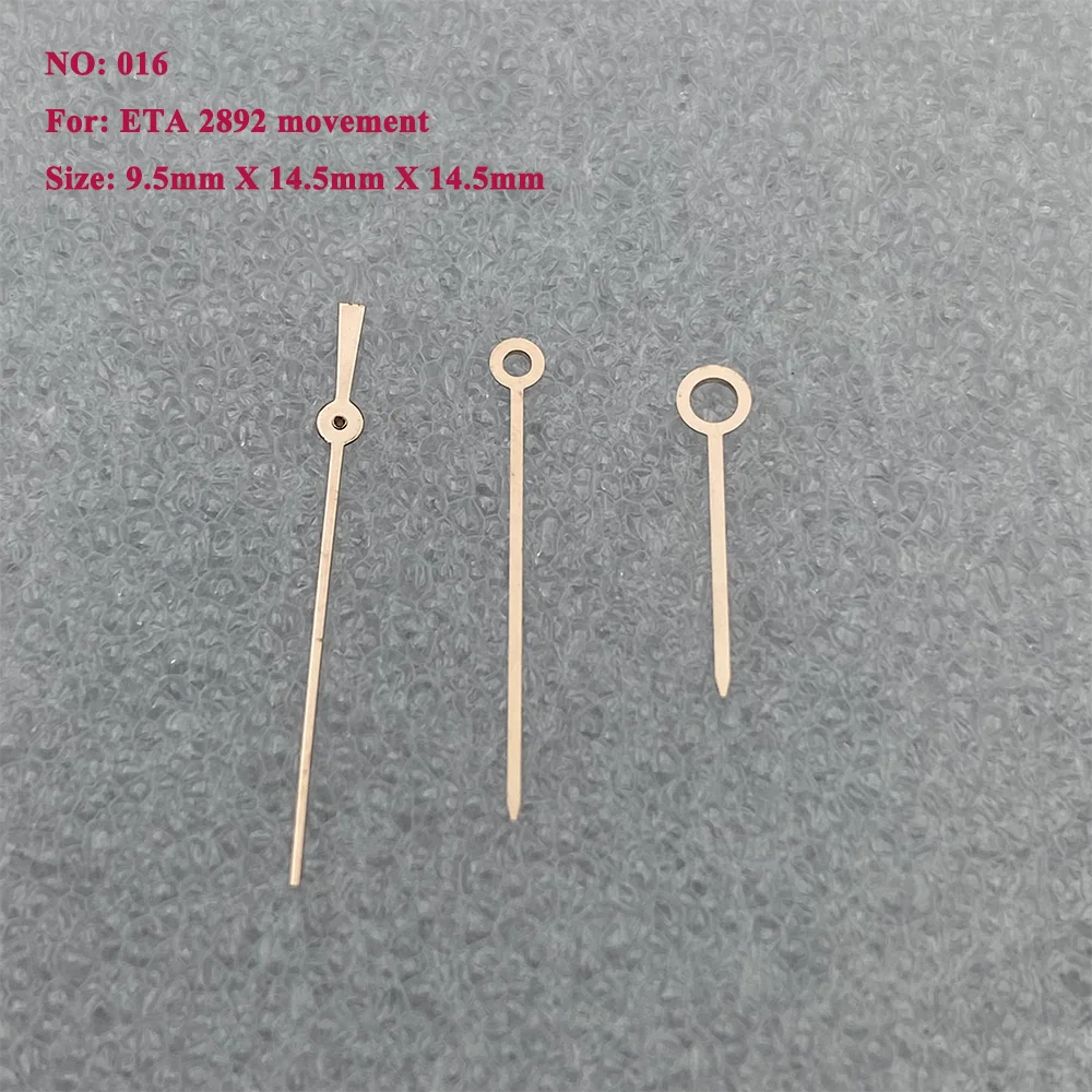 3-Pin นาฬิกาอุปกรณ์เสริม6สีนาฬิกาตัวชี้เหมาะสำหรับ2824 2892ผู้ชายนาฬิกาเข็ม