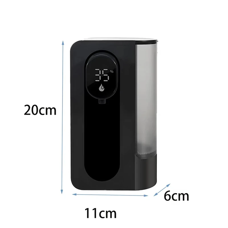 Automatic Liquid Soap Dispenser 500ML Wall Mount Soap Dispenser, Touchless Hand&Dish Soap Dispenser For Bathroom