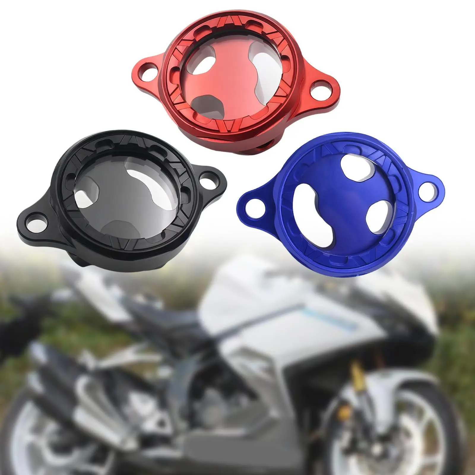 オートバイ用アルミ合金オイルフィルターカバー 簡単取り付けエンジン保護交換部品 ホンダ CBF450X用