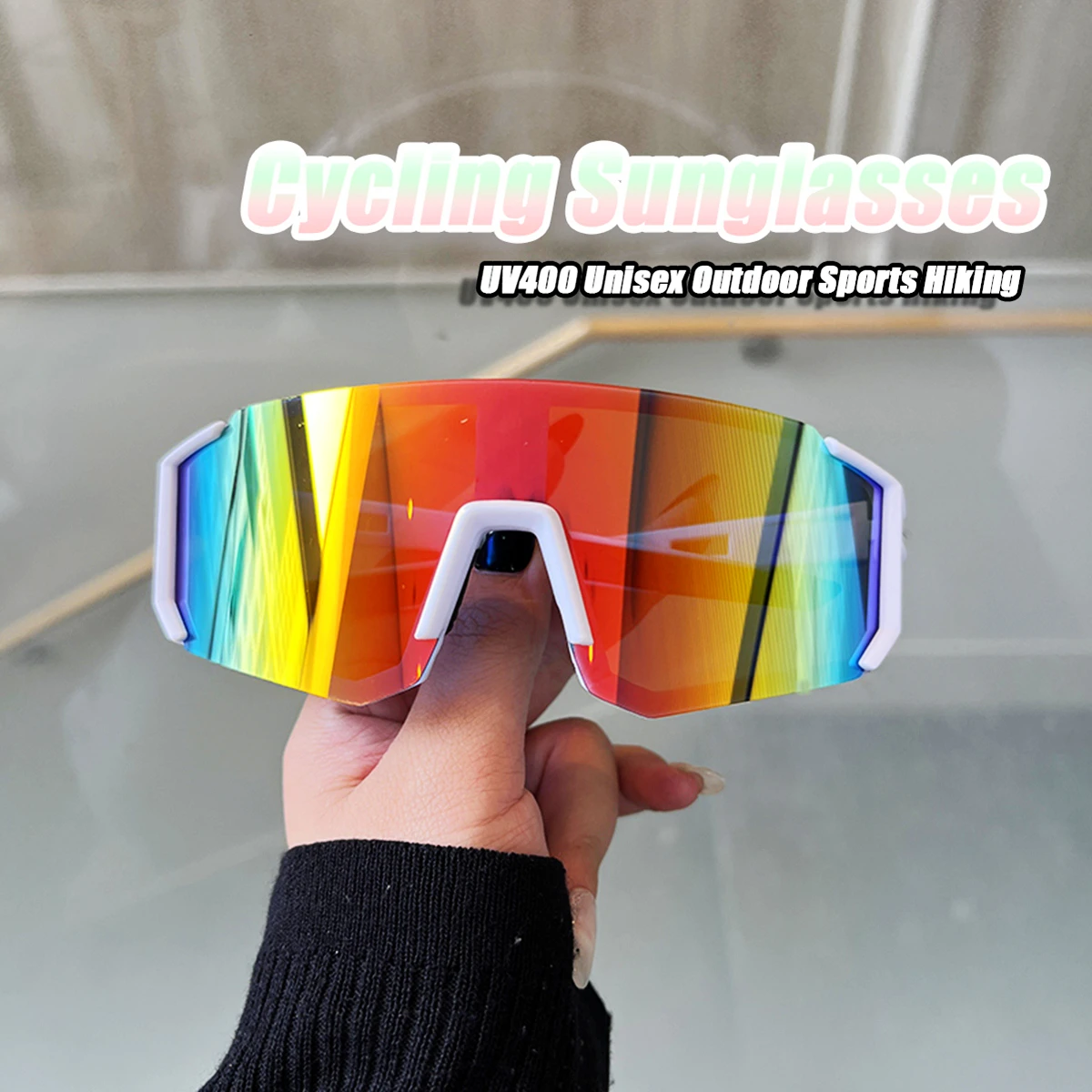 Fahrradbrille Outdoor Angeln Sport Mountainbike Rennrad Sonnenbrille UV400 Oculos