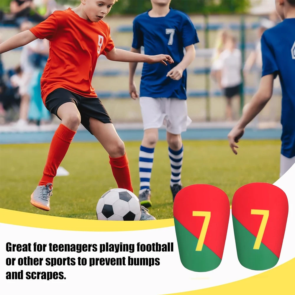 1 Paar Mini-Schienbeinschoner für Fußball, extra kleine Miniatur-Fußball-Schienbeinschoner, Schutzausrüstung, Schienbeinschoner für Jugendliche, Erwachsene und Kinder – Detail 9