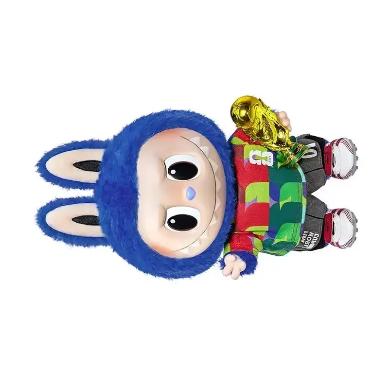 

POP MART LABUBU the MONSTERS FIFA 'Catch the Win' Series Vinyl Plush Doll Blind Box Collectible Toy Soft Ornament for Fans