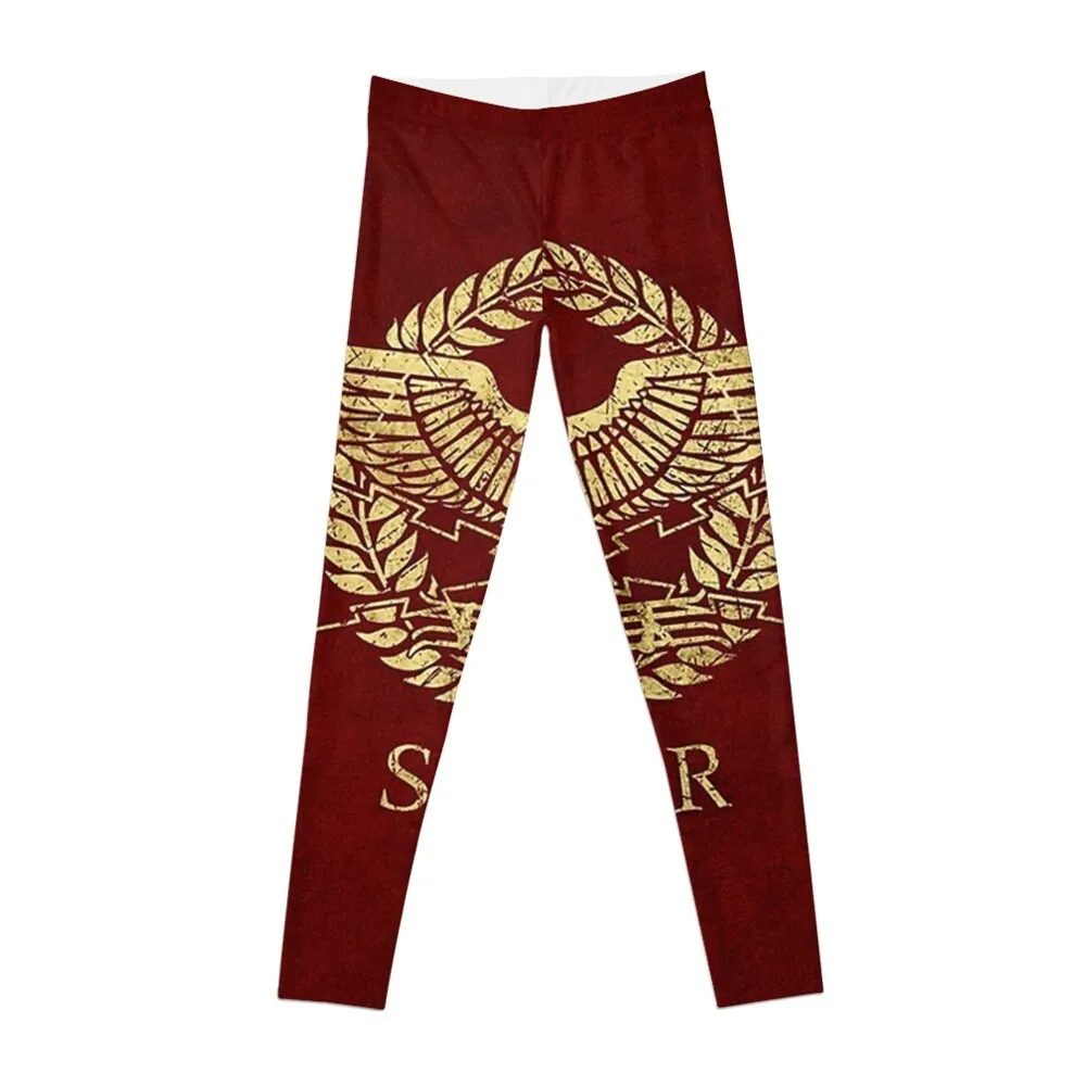 

Roman Empire Emblem - Vintage Gold Leggings sports for push up legging push up Leginsy push up Womens Leggings