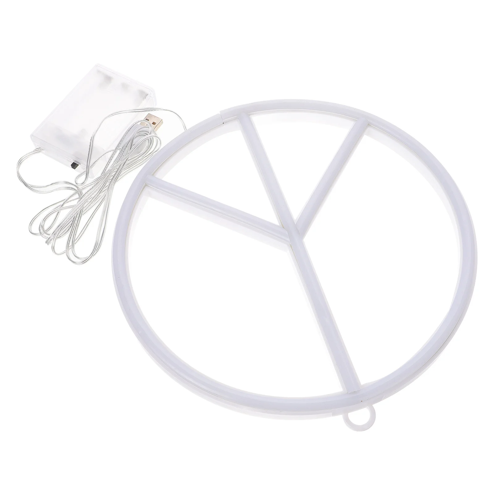 Lámpara de neón con letrero de paz, luz Led de modelado para dormitorio, luz nocturna decorativa, atmósfera interior, luces de neón luminosas de escritorio