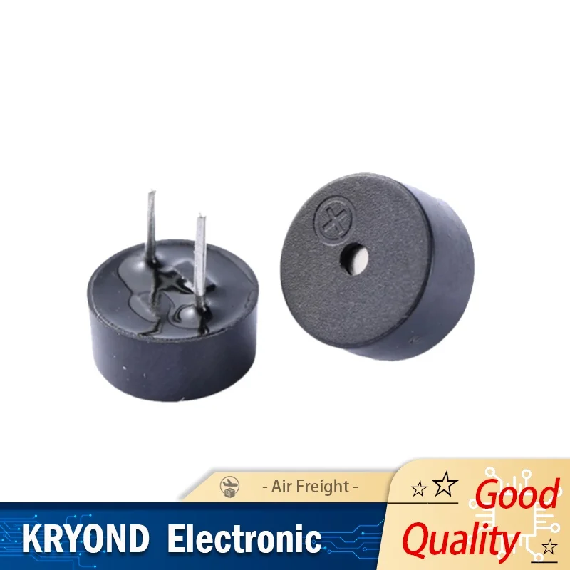 10 PCS Electromagnetic Active Buzzer 9×4.2 mm 3 V 5 V 12 V DC Drive 9042 Ultra Small Ultra Thin