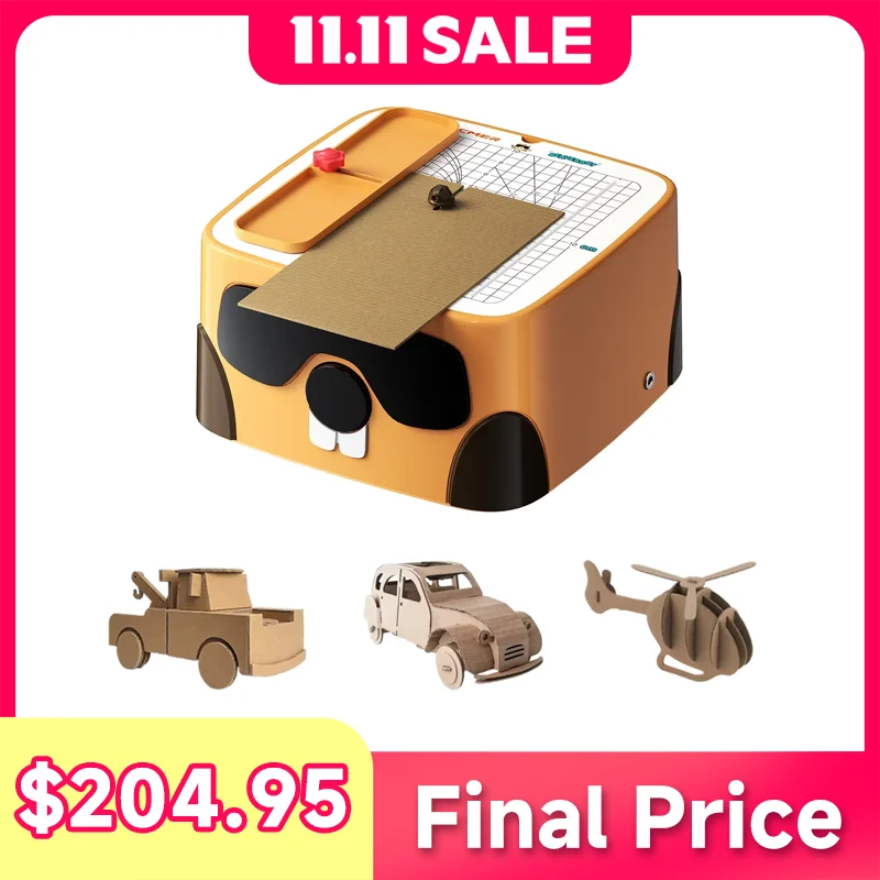 

BEAVERBOT Educational Stationery Cardbroad Cutting Machine Construction Tool Kit Box Cutter Safe Paper Cutter Children For Kids