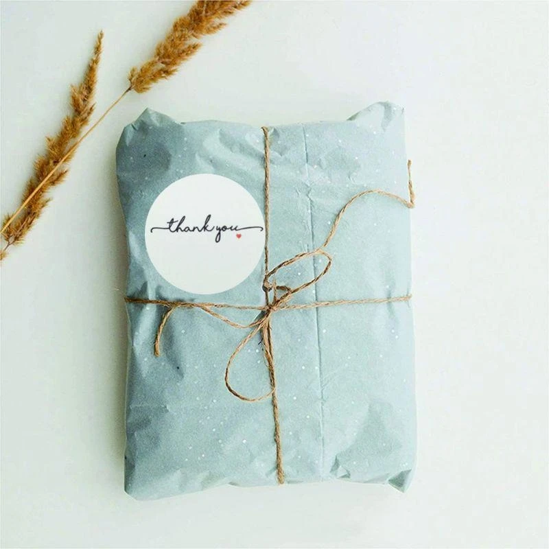 500pcs Thank You Stickers Seal Label Scrapbooking Baking Gift Bags Wedding Decoration Stationery Sticker high quality