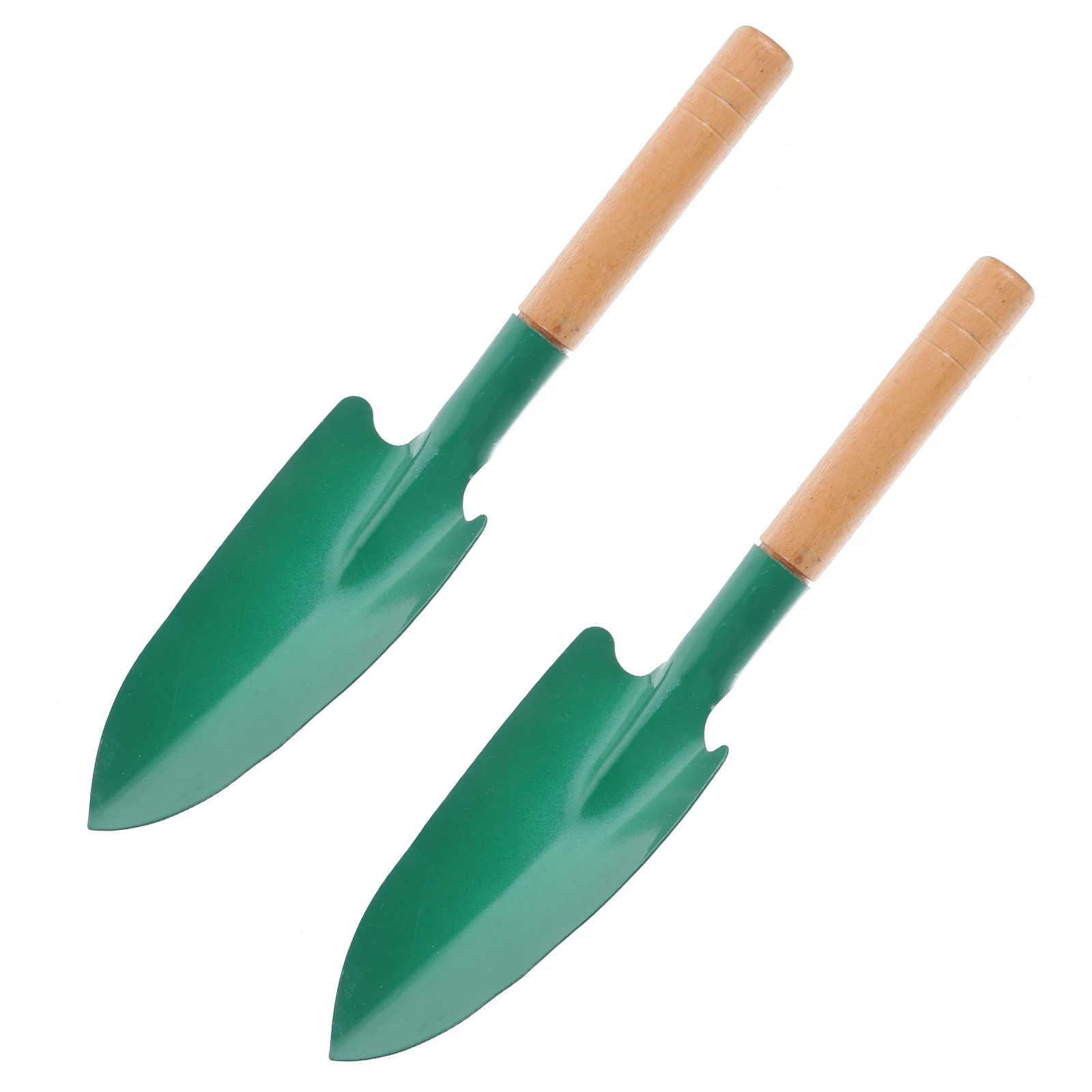 

2Pcs Metal Handheld Trowel Homegrown Gardening Tool Flowerpot Shovel Break Spade Scoop for Garden Plant
