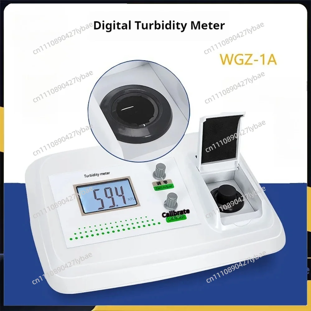 WGZ-1A Benchtop Digital Turbidity Meter 0-200 NTU Laboratory Scattering Light Nephelometric Water Quality Tester