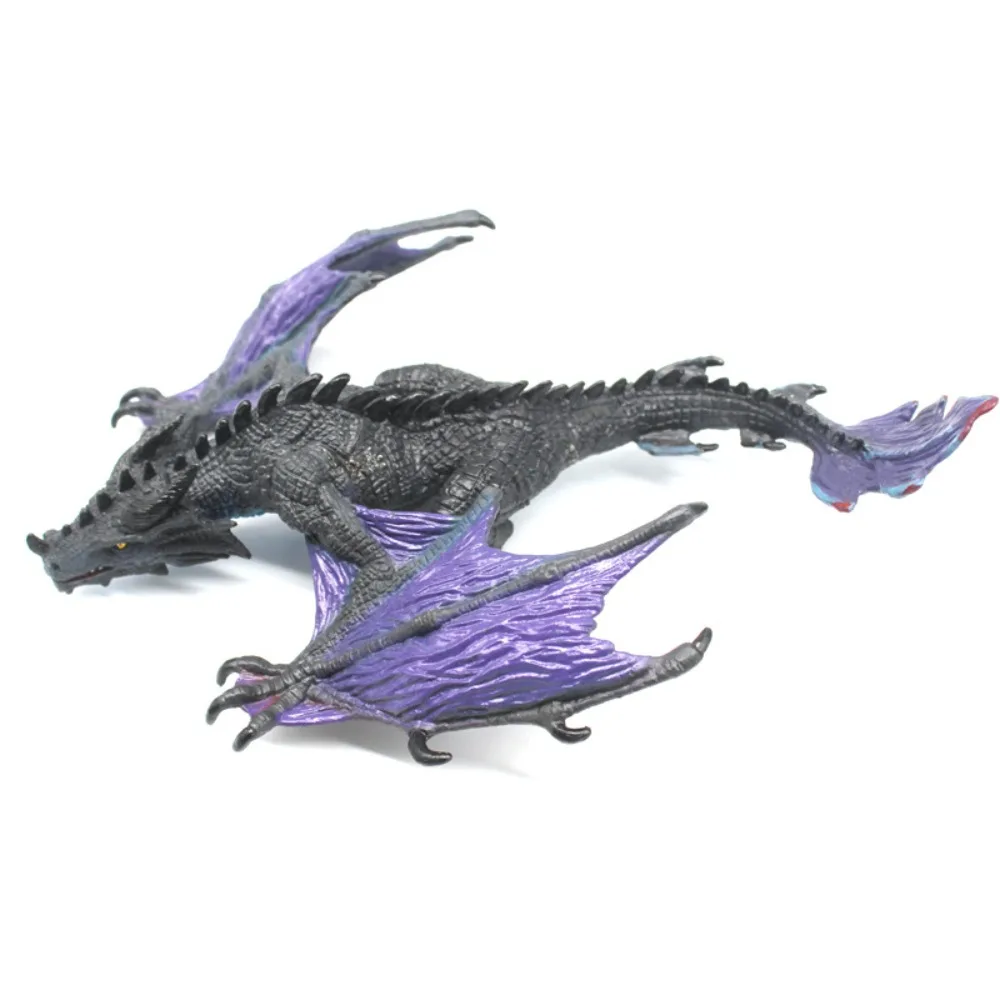 Ice Flying Dragon Myth Dragon Figures Western Beast Fire Bullfighting Simulation Warcraft Mythology Ornament Dragon Animal Model