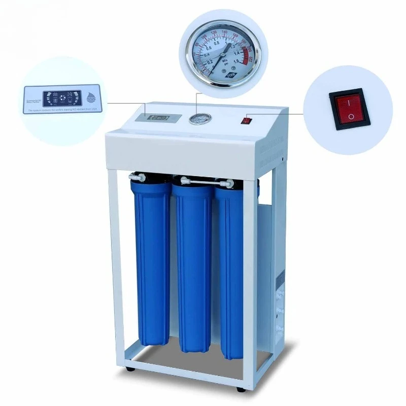 5 Level Commercial & Home Hotel RO Water Filtration System 200GPD 400GPD 600GPD Benchtop