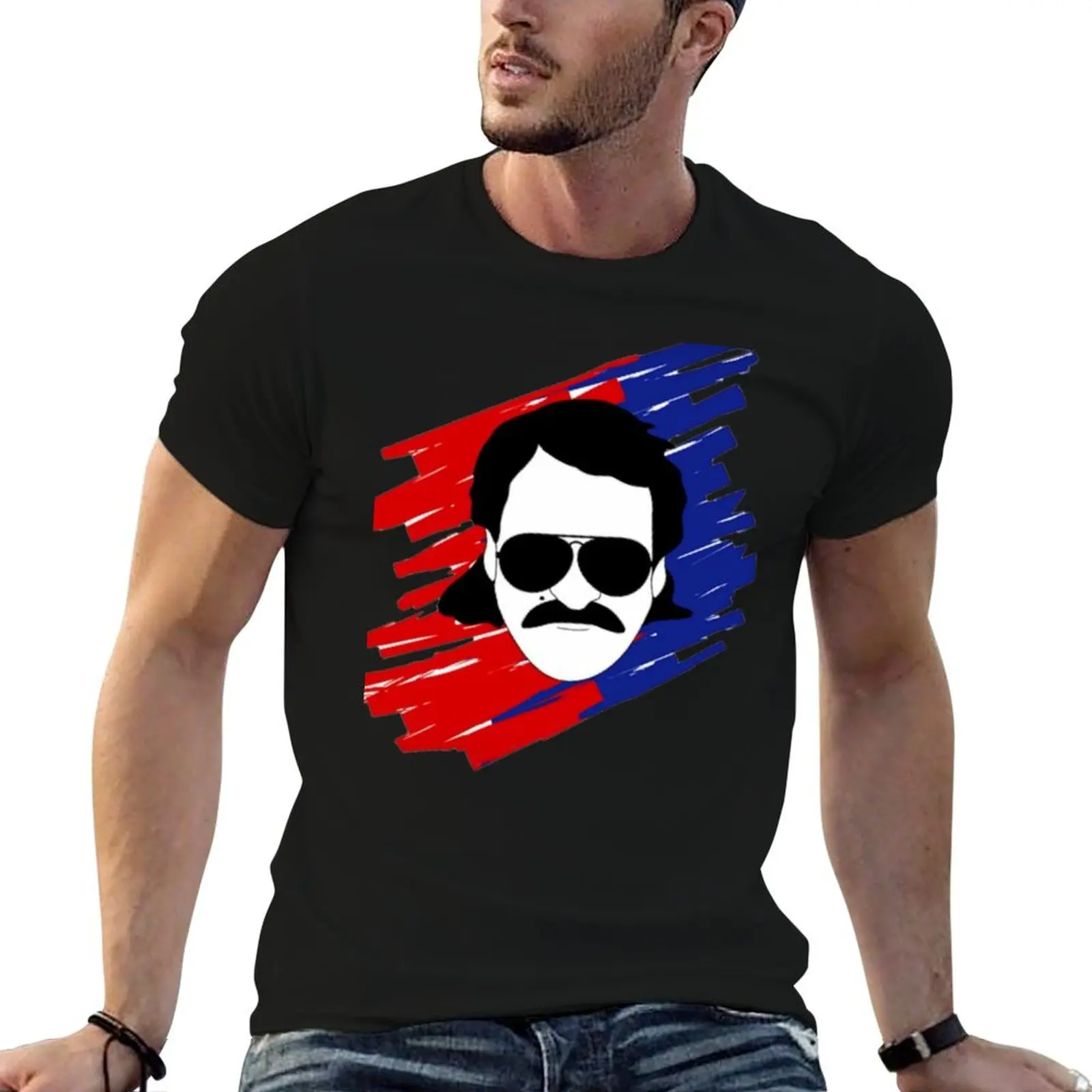 Футболка с надписью «Утой nego da ga volin», футболки для мужчин, забавные мужские футболки с рисунком для мужчин, футболки с аниме, футболка большого размера