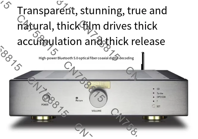digital decoding, home high fidelity audio amplifier version 2.0, home audio enthusiast，High fidelity high power, bluetooth