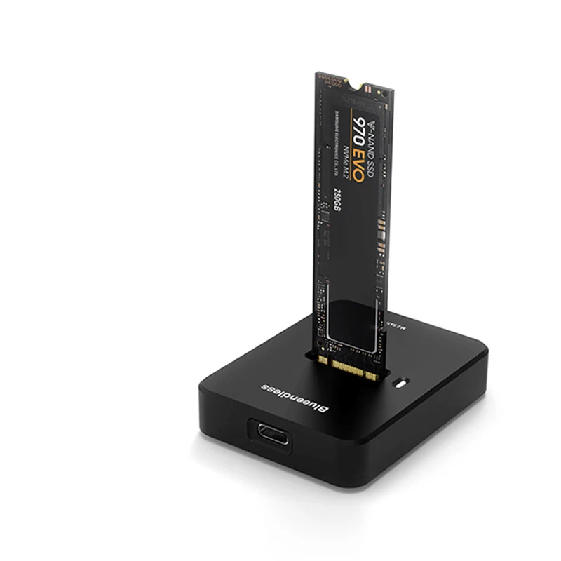 

External SSD Hard Disk M.2 SSD Enclosure 10G M2 SSD Docking Station Online Reading Writing Speed SSD Case For Laptop PC Computer
