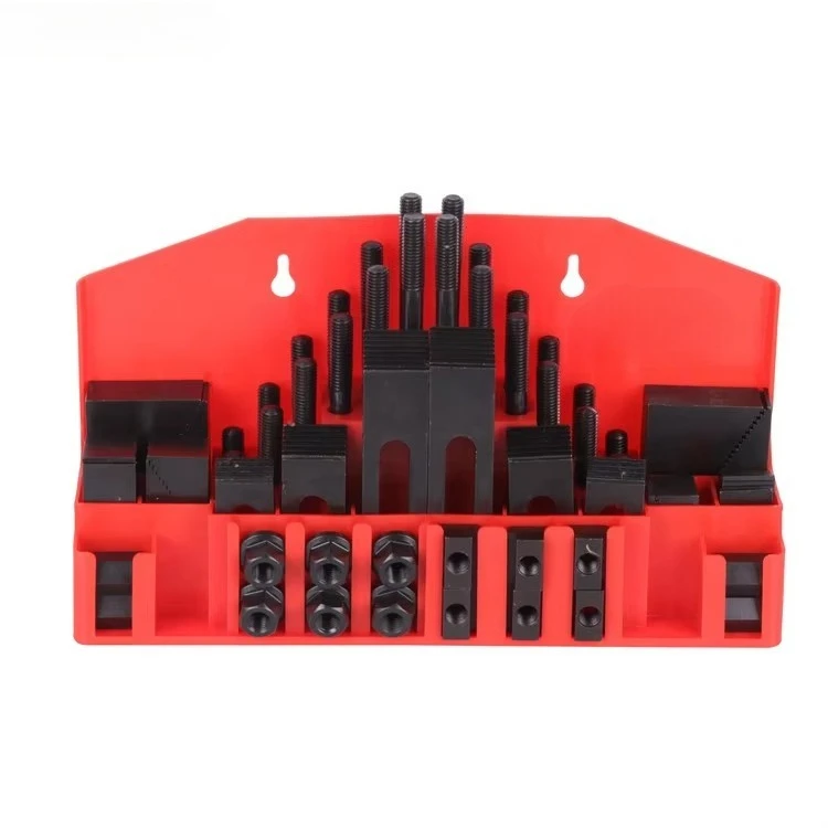 58pcs Steel Clamping Kit Ck-103a/ck-103b/ck-104a/ck-104b Milling Machine Press Plate T-slot Nut Individually Parts