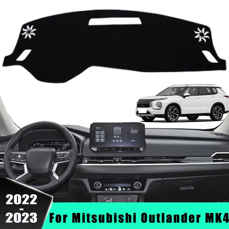 

Car Dashboard Cover Sun Shade Mats Avoid Light Pads Instrument Panel Protective For Mitsubishi Outlander MK4 2022-2023 Models