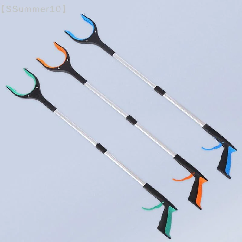 【SSummer10】360° Rotating Garbage Picker Gripper Tool - 80cm Lightweight Foldable Trash Grabber Extender Hand【SS】