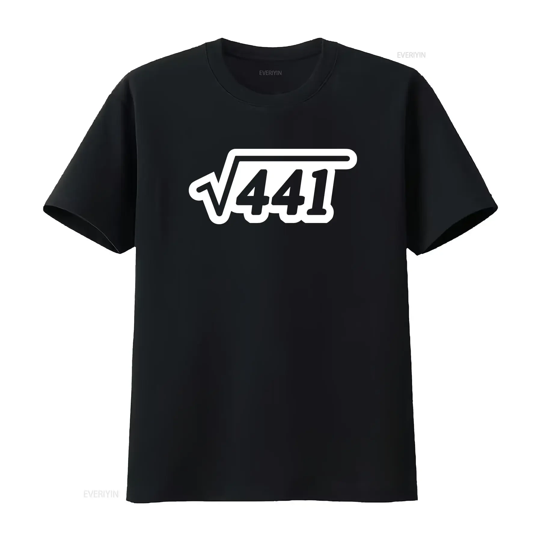 21st Birthday Square Root T Shirt Cosy Cotton Number of 21 Twenties Maths Science 656 vintage Washed Casual