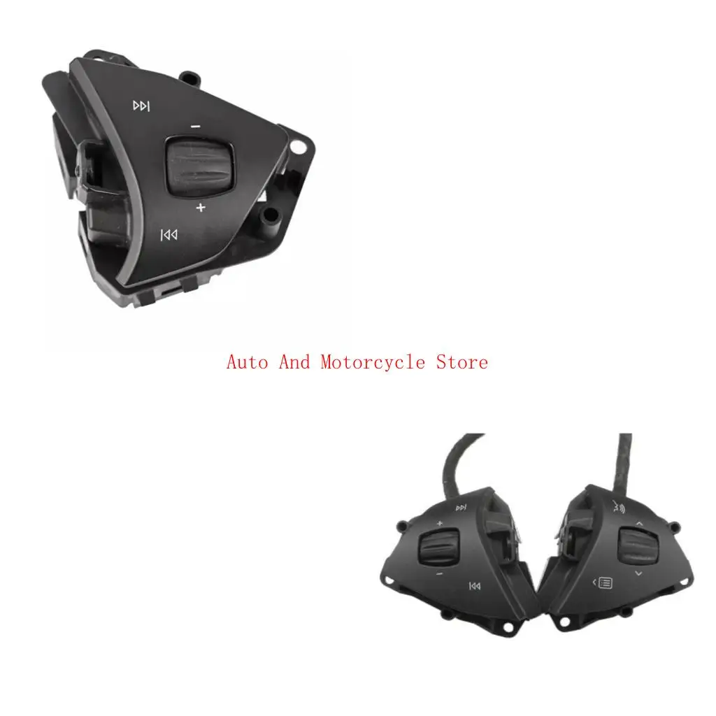 

Auto Steering Wheel Voice Command Switch Easy Installation Replacements Steering Wheel Voice Control Button for Vehicles
