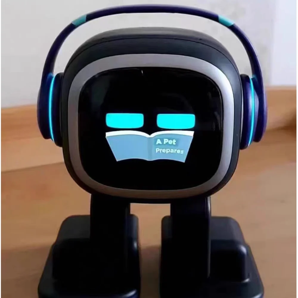 EMO toy robot a cute intelligent companion of pet robot, smart robot for people