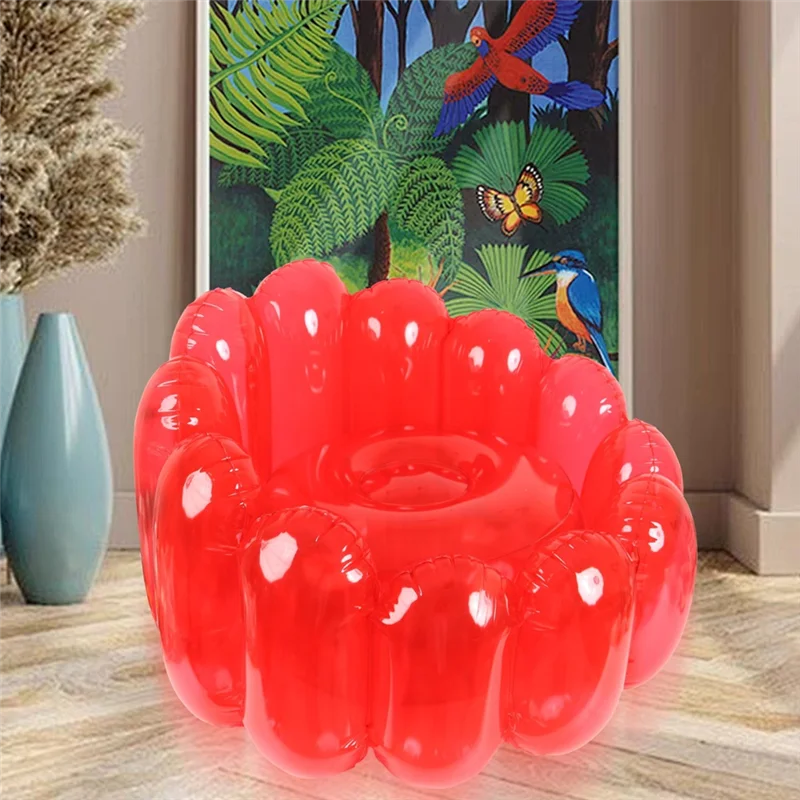 Inflatable Chair, Portable Blow Up Couch, Inflatable Sofa Seat, Furniture for Home Yard Patio
