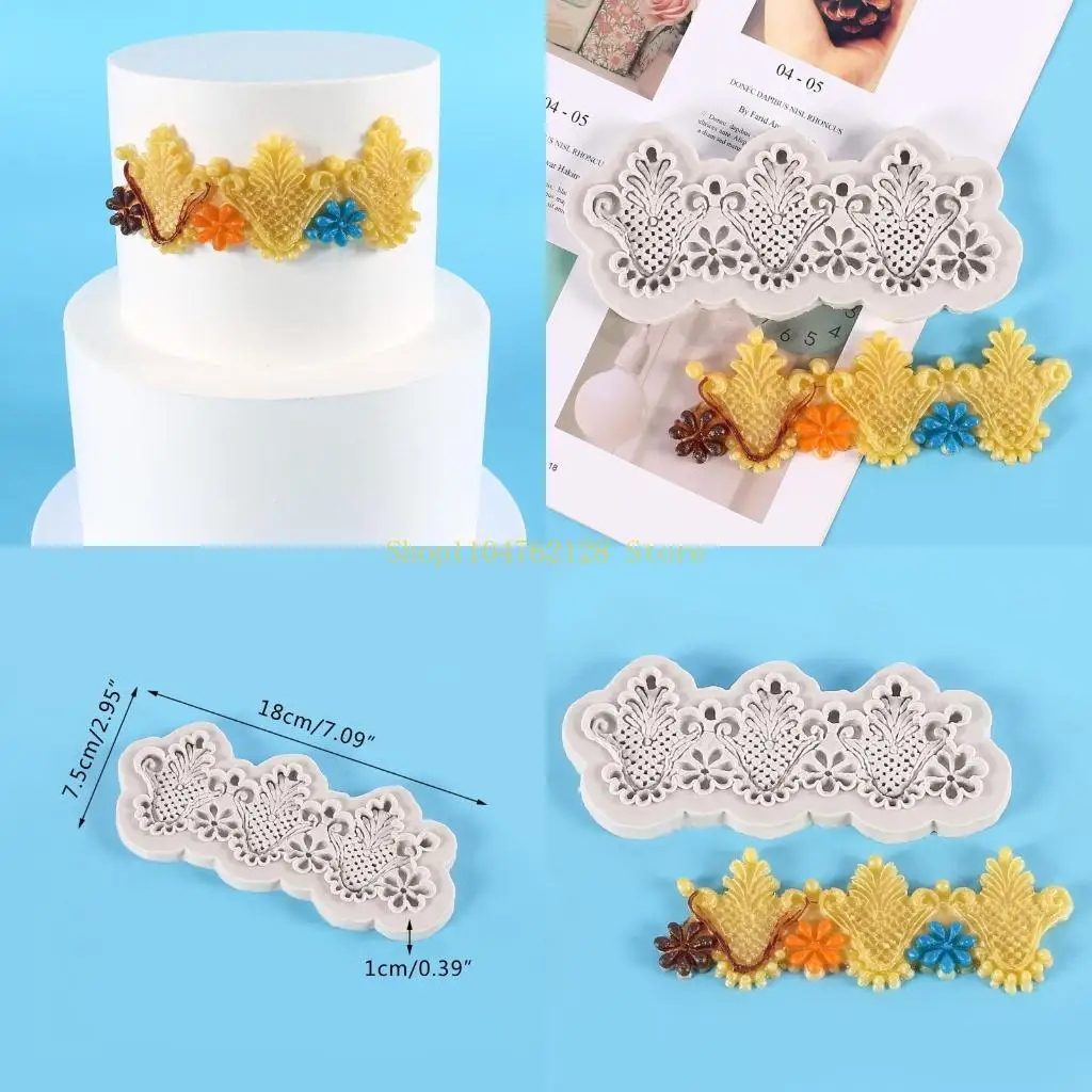 Silicone Cake Decorating Mold Baking Tool for Kitchen DIY Baking 2 Colors Choose best sale
