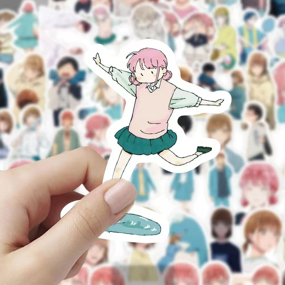 10/30/60pcs Hina Blue Box Anime Stickers 2.5cm