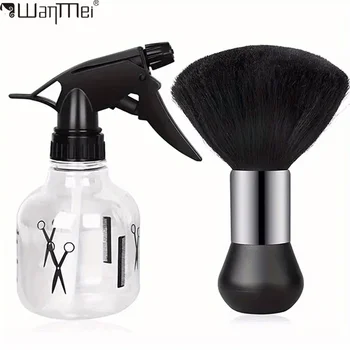 WANMEI Barber Hairdresser Water Sprayer Set Barbershop Hairdressing Neck Duster Cleaning…