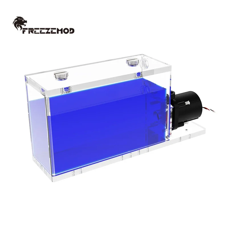 

FREEZEMOD water cooling integrated water pump with increased water tank filterable and silence 12-24V，PUB-KF600