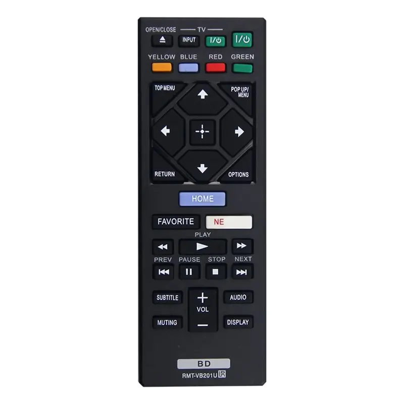 B76B RMT-VB201U Remote Control for Sony Blu-Ray DVD Player UBP-X700 BDP-S1700 BDP-S3700 BDP-S6700