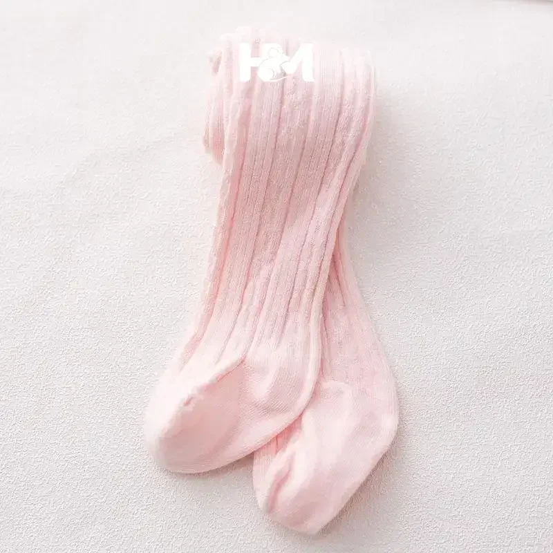 0-2Y Pantyhose Baby Leggings Autumn Winter New Baby Girls Warm Long Tube Socks Children's Jumpsuit Socks Newborn Baby Tights view 6