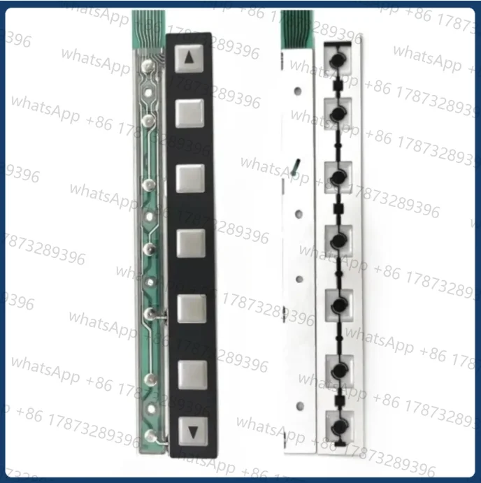 7 Key 192mm Membrane Keypad with Cable for FANUC A86L-0001-0287 A98L-0001-0519 FLEX Oi Mate-MC/TC MF/TF Operator