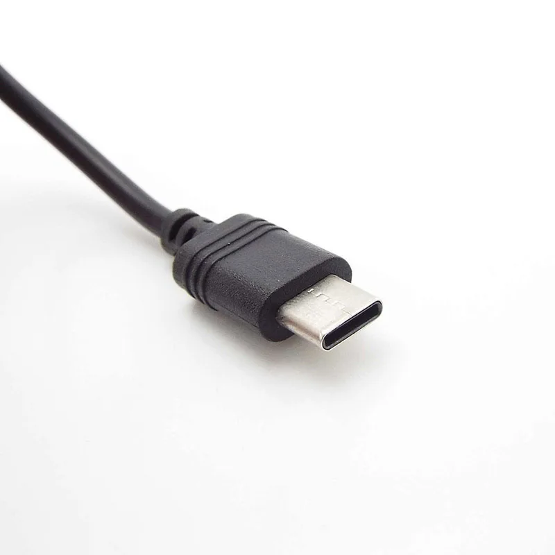 16 センチメートル DC Type-c メス - 5.5*2.1 メスケーブル 5.5 ミリメートル x 2.1 ミリメートル電源ジャック DC 電源コネクタ 5.5x2.1 アダプタ USB タイプ C コンバータ