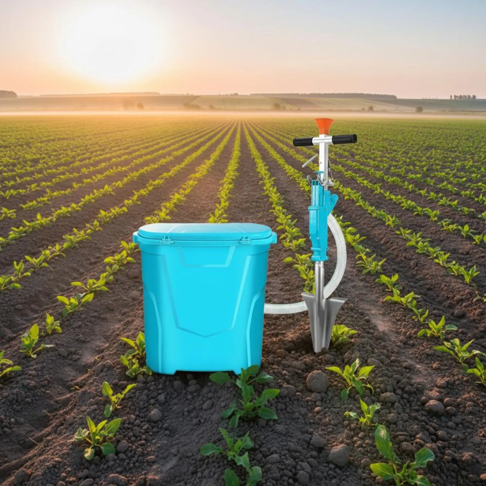 

Quantitative Soil Enhancer Shovel Easy to Operate Subsoil Soil Enhancer Dispenser Manual Seeder Long-Lasting Manganese Steel