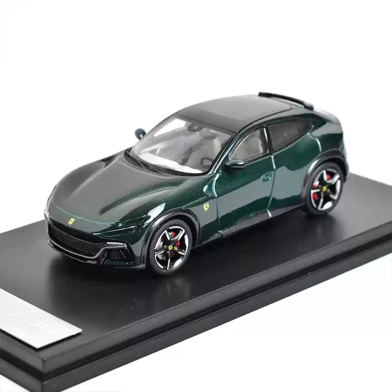 Modelo de coche supercoche FUV escala de simulación coche en miniatura de aleación fundida 1:64 Purosangue V12 F colección de juguetes para niños adornos de regalo