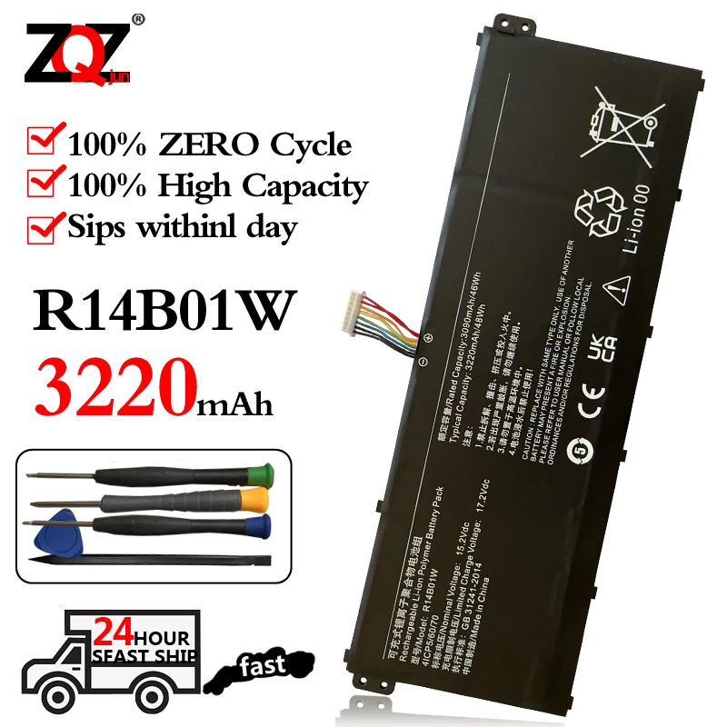 

R14B01W R14B02W R14B03W Аккумулятор R14B05W R14B06W R14B07W для Xiaomi Redmibook 14 16 дюймов RedmiBook Pro 14 15 Pro X 14 X14