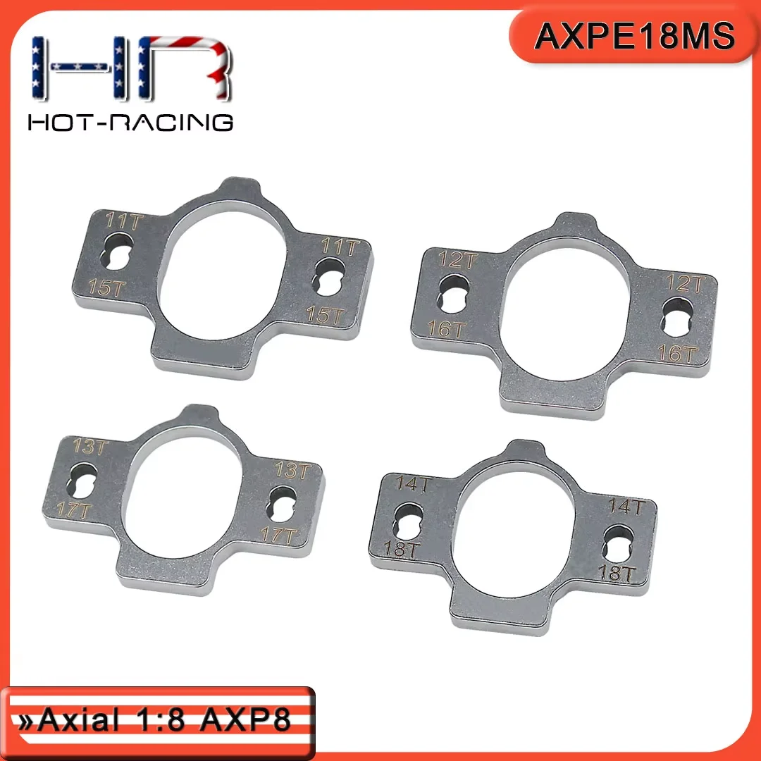 HR Axial 1:8 AXP8 stainless steel motor gear guide plate kit