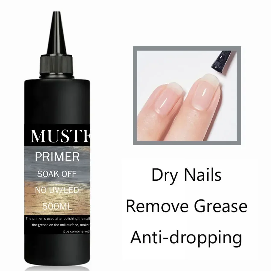 580g Primer Base Coat Tempered Matt Top Coat UV Gel Reinforcement Anti-spill Remover Nutrition Soften Oil Nail Gel Polish