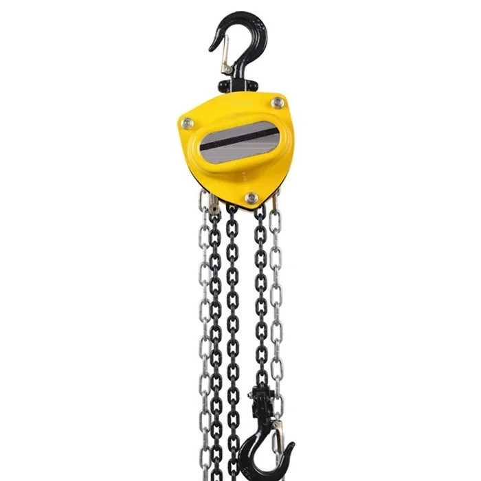 

China Factory Supply Chain Pulley Block Fully Forged Hooks 1t 2t Chain Hoist